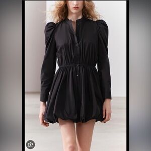 ZARA Elegant Black Dress